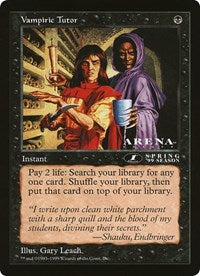 Vampiric Tutor (Oversized) [Oversize Cards] | Card Merchant Takapuna