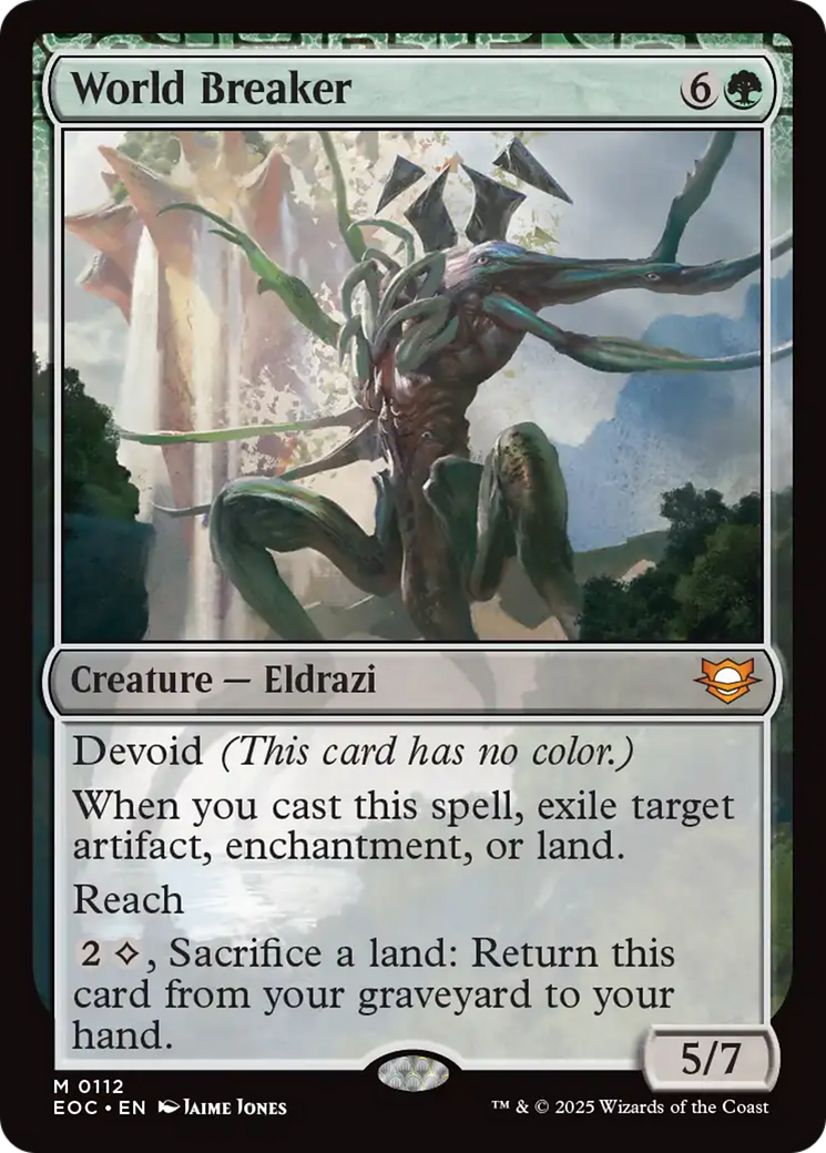 World Breaker [Edge of Eternities Commander] | Card Merchant Takapuna