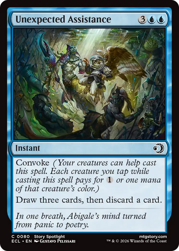 Unexpected Assistance [Lorwyn Eclipsed] | Card Merchant Takapuna