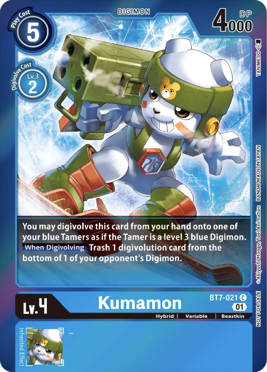 Kumamon [BT7-021] (Event Pack 3) [Next Adventure Promos] | Card Merchant Takapuna