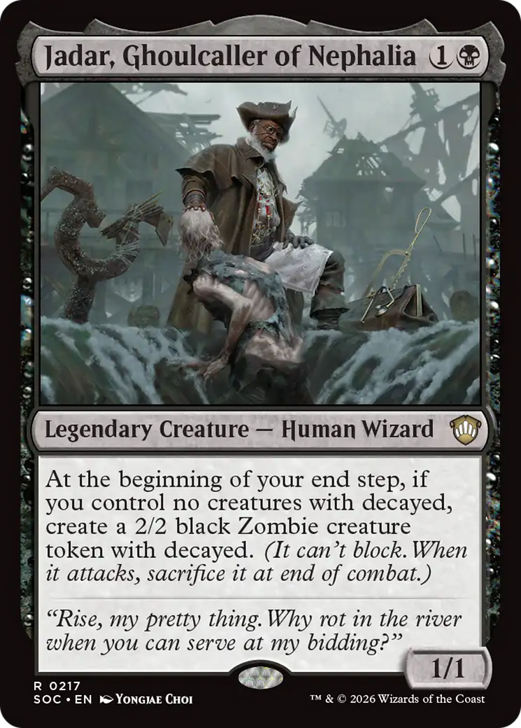 Jadar, Ghoulcaller of Nephalia [Secrets of Strixhaven Commander] | Card Merchant Takapuna