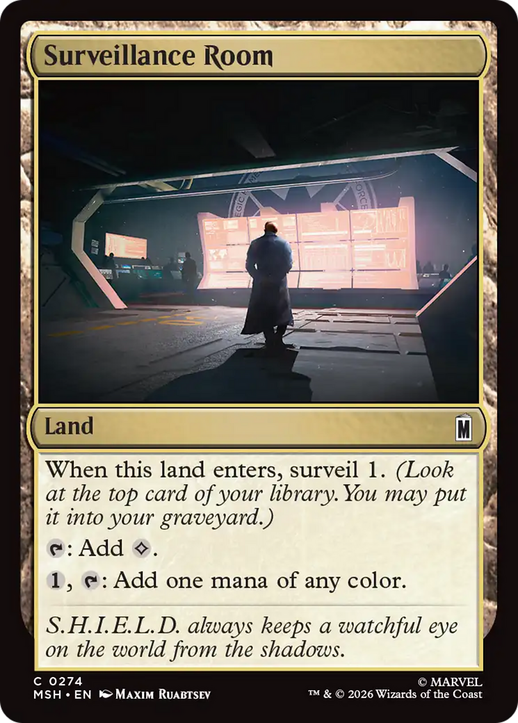 Surveillance Room [Marvel Super Heroes] | Card Merchant Takapuna