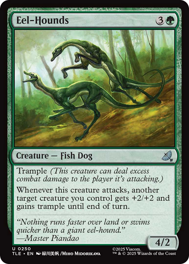 Eel-Hounds [Avatar: The Last Airbender: Eternal-Legal] | Card Merchant Takapuna