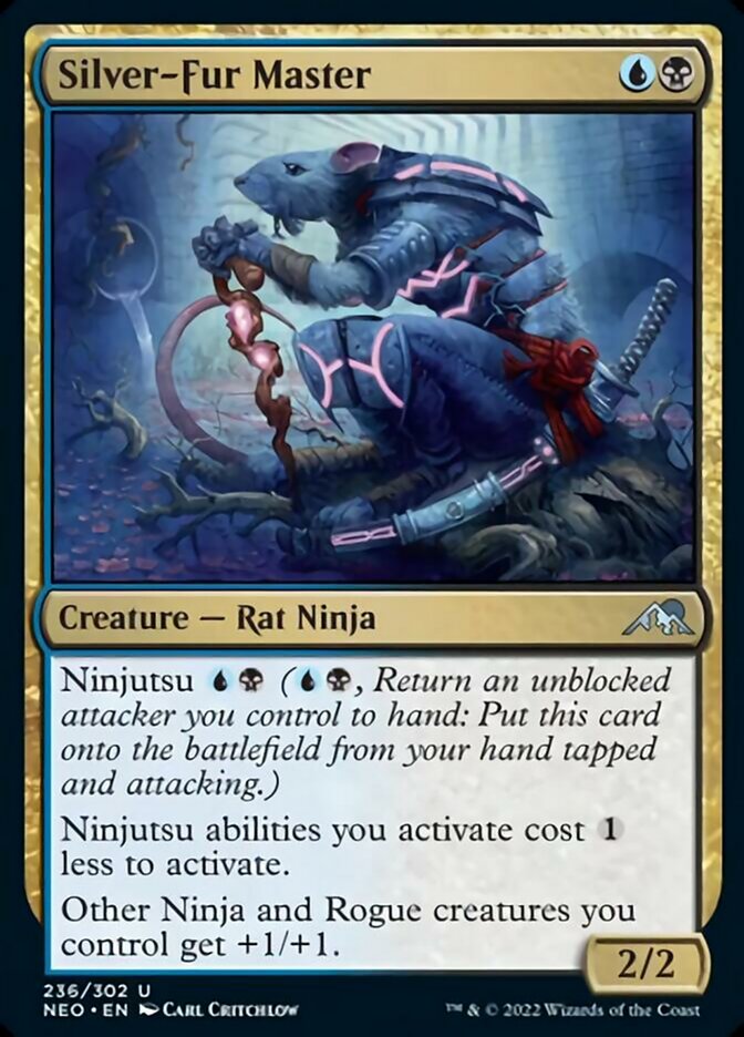 Silver-Fur Master [Kamigawa: Neon Dynasty] | Card Merchant Takapuna