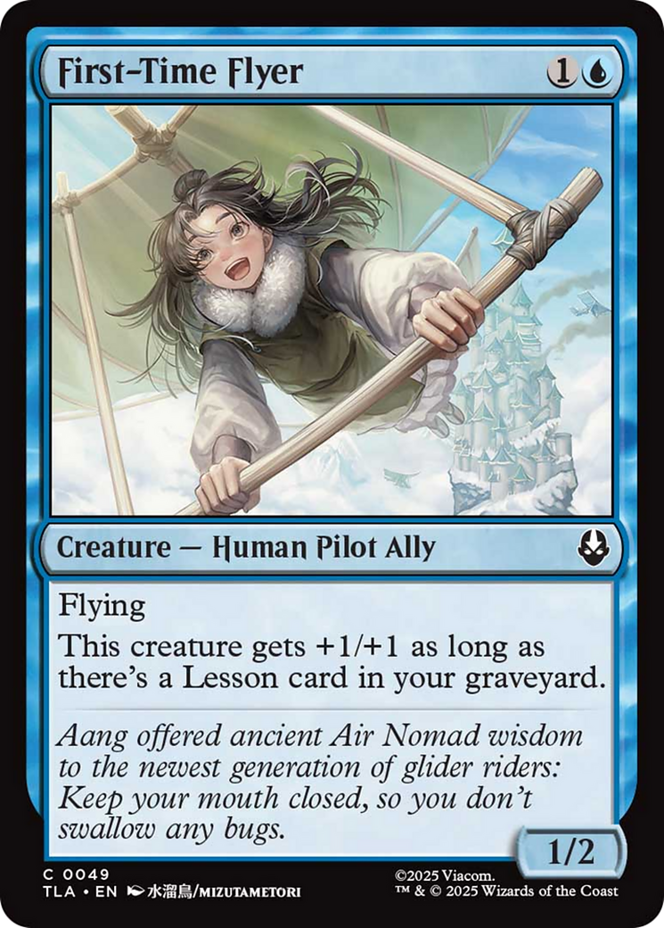 First-Time Flyer [Avatar: The Last Airbender] | Card Merchant Takapuna