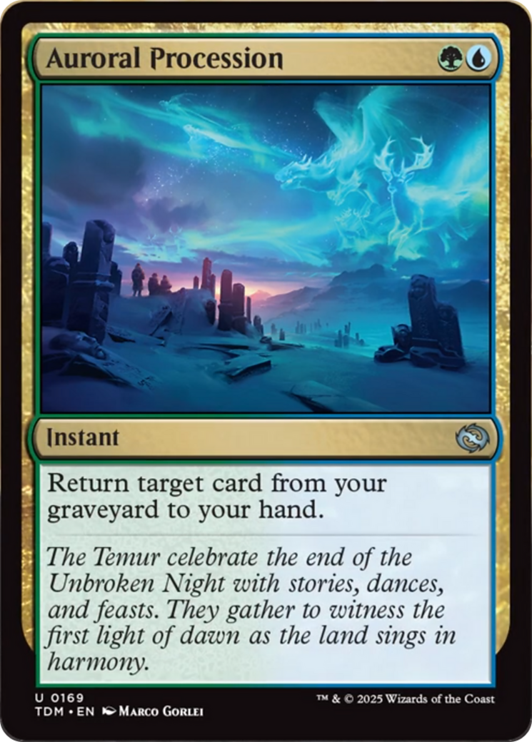 Auroral Procession [Tarkir: Dragonstorm] | Card Merchant Takapuna