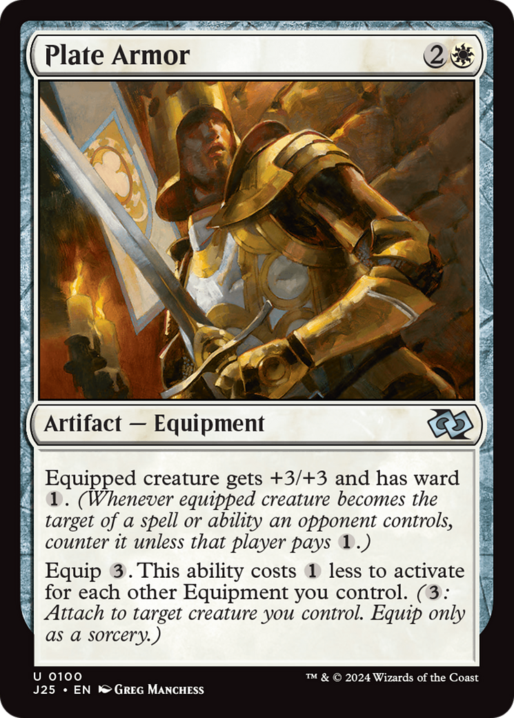 Plate Armor [Foundations Jumpstart] | Card Merchant Takapuna