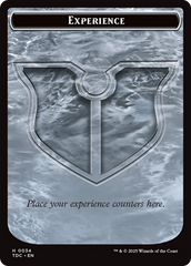 Experience // Treasure Double-Sided Token [Tarkir: Dragonstorm Commander Tokens] | Card Merchant Takapuna