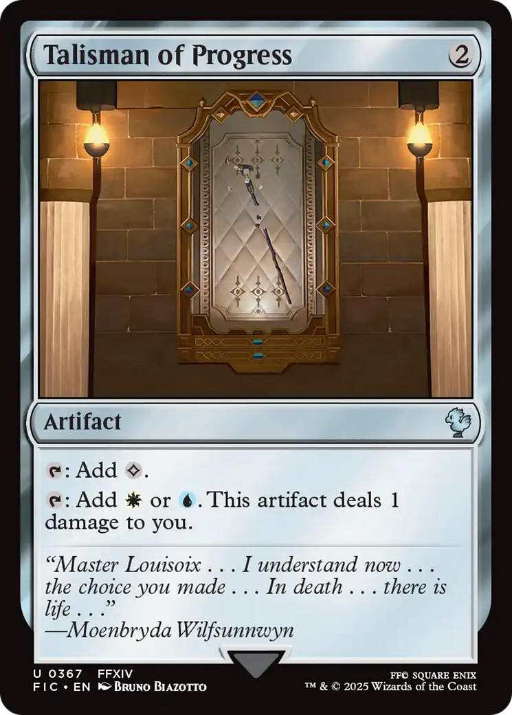 Talisman of Progress [FINAL FANTASY Commander] | Card Merchant Takapuna