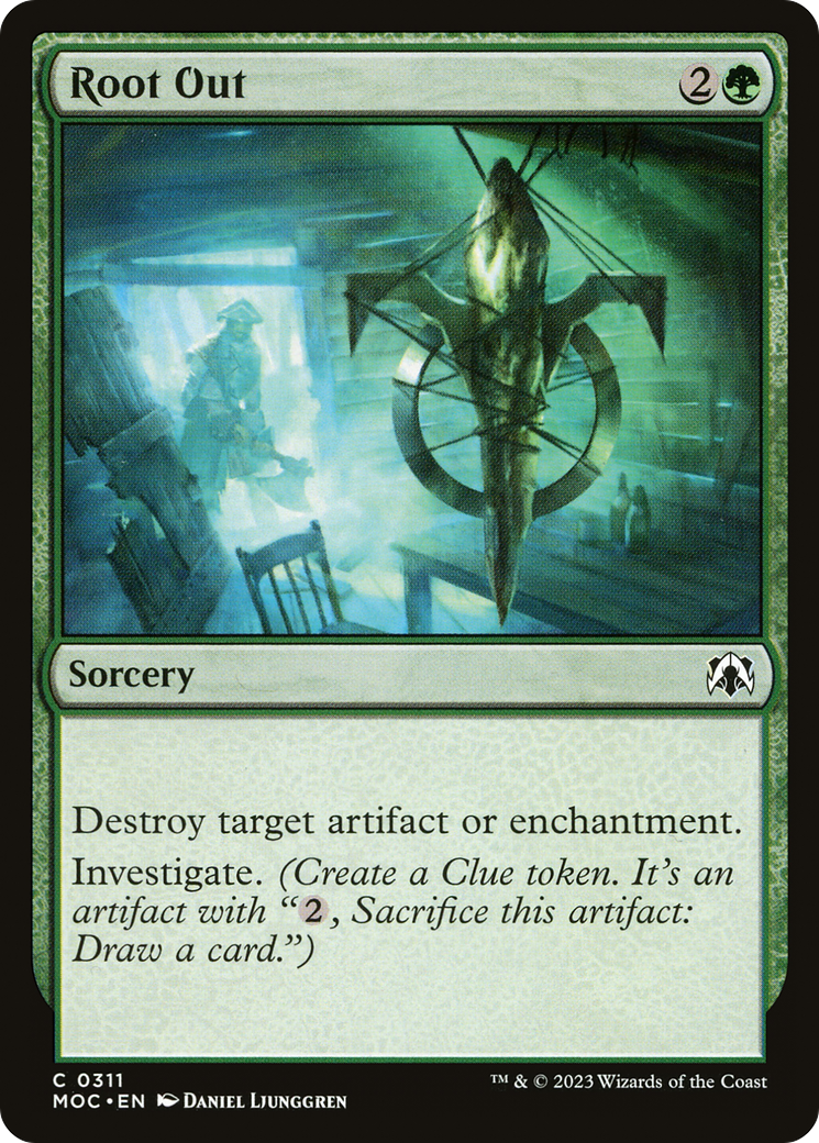 Root Out [March of the Machine Commander] | Card Merchant Takapuna