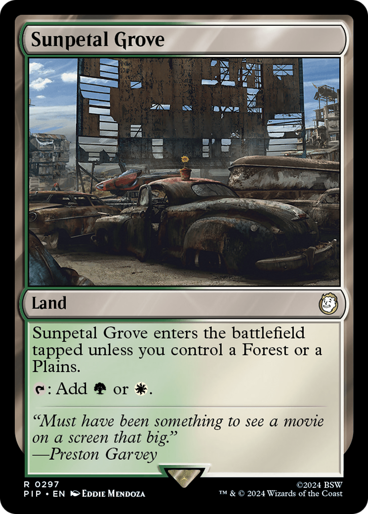 Sunpetal Grove [Fallout] | Card Merchant Takapuna