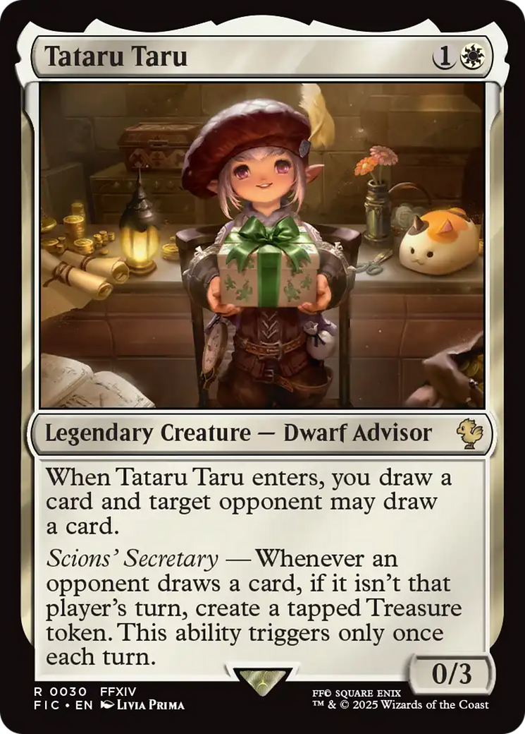 Tataru Taru [FINAL FANTASY Commander] | Card Merchant Takapuna