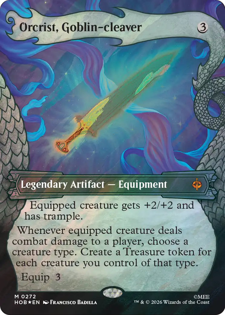 Orcrist, Goblin-cleaver (Showcase) (Surge Foil) [The Hobbit] | Card Merchant Takapuna