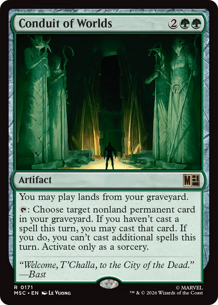 Conduit of Worlds (Surge Foil) [Marvel Super Heroes Commander] | Card Merchant Takapuna