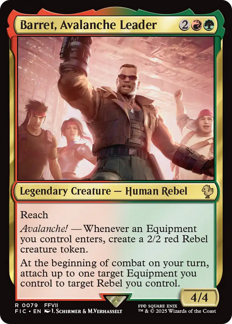Barret, Avalanche Leader [FINAL FANTASY Commander] | Card Merchant Takapuna