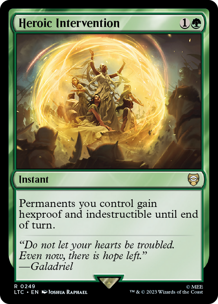 Heroic Intervention [The Lord of the Rings: Tales of Middle-Earth Commander] | Card Merchant Takapuna