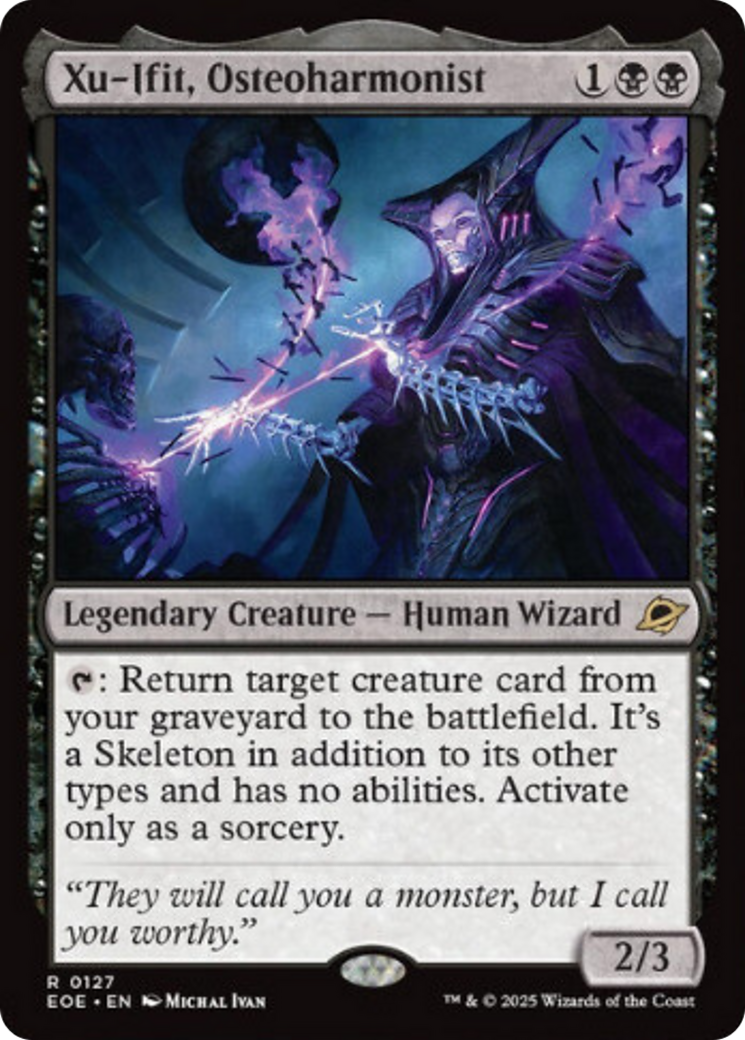 Xu-Ifit, Osteoharmonist [Edge of Eternities] | Card Merchant Takapuna