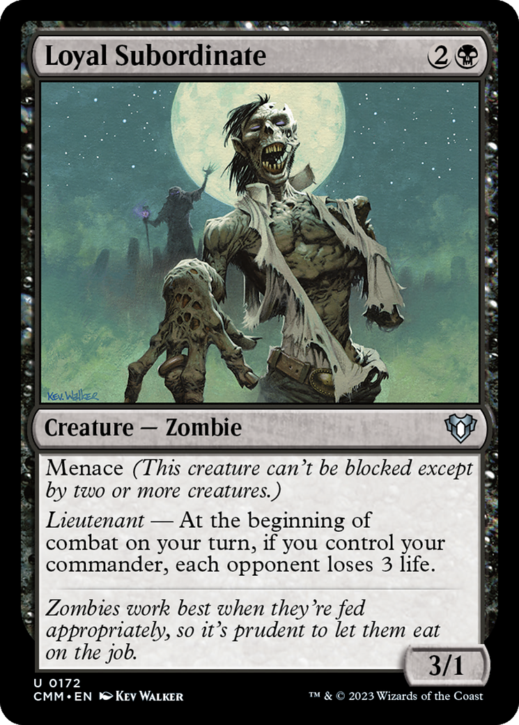 Loyal Subordinate [Commander Masters] | Card Merchant Takapuna