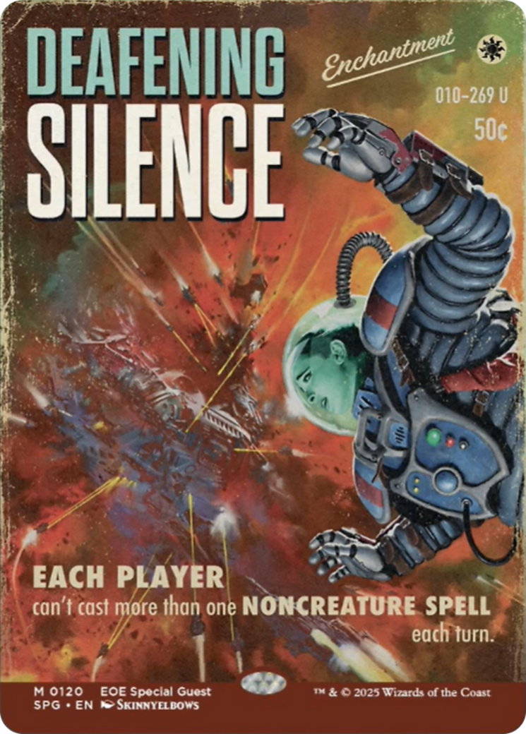 Deafening Silence (Showcase) [Edge of Eternities Special Guests] | Card Merchant Takapuna