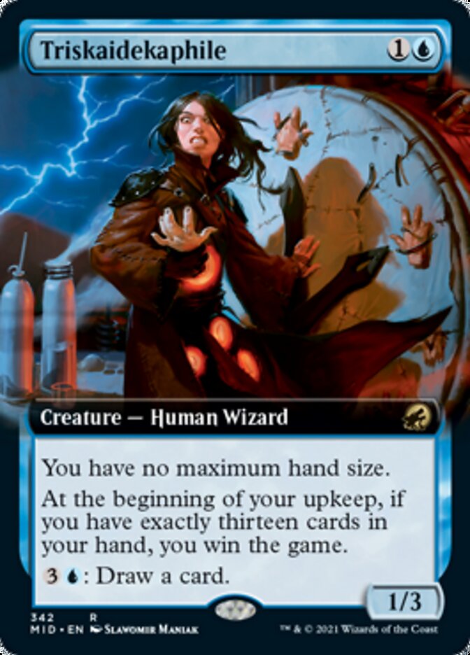 Triskaidekaphile (Extended Art) [Innistrad: Midnight Hunt] | Card Merchant Takapuna