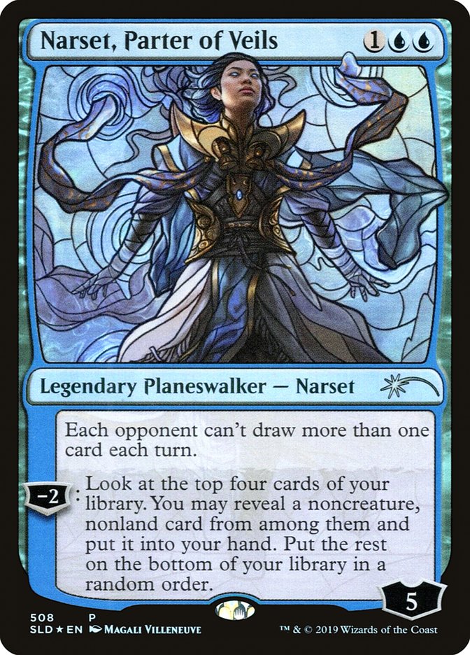 Narset, Parter of Veils (Stained Glass) [Secret Lair Drop Promos] | Card Merchant Takapuna