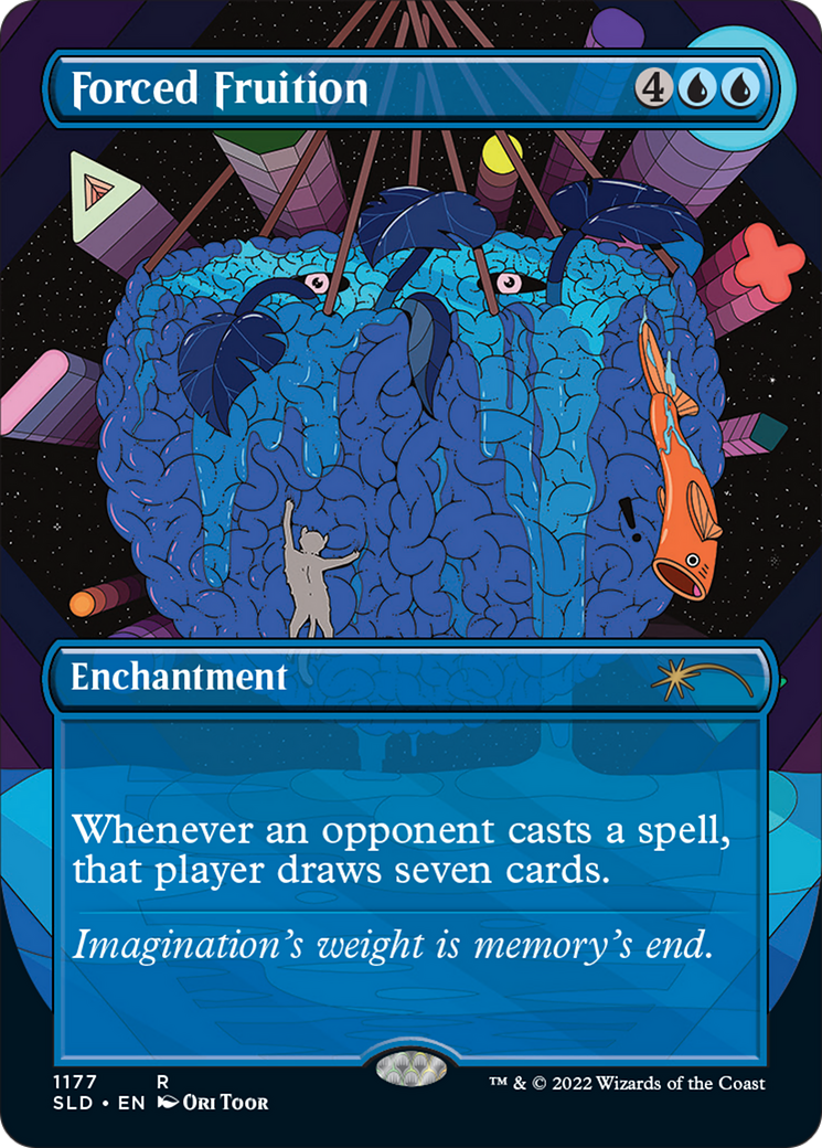 Forced Fruition (Borderless) [Secret Lair Drop Series] | Card Merchant Takapuna