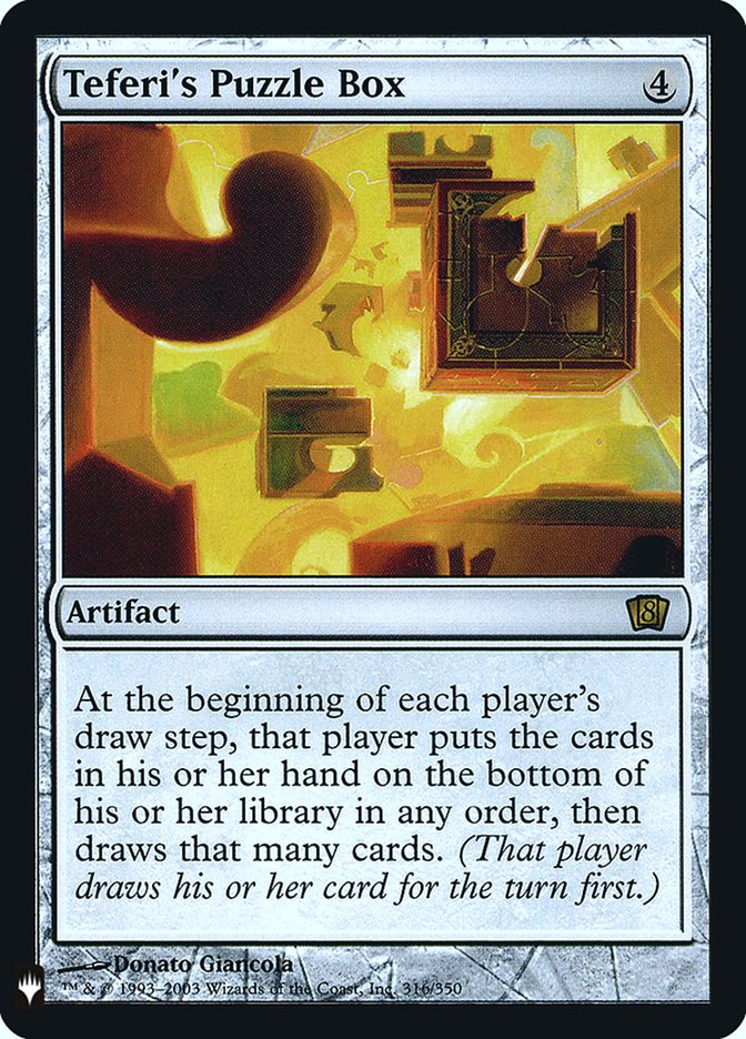 Teferi's Puzzle Box [Mystery Booster] | Card Merchant Takapuna