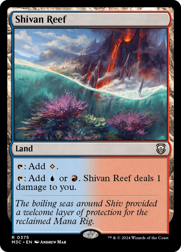Shivan Reef [Modern Horizons 3 Commander] | Card Merchant Takapuna
