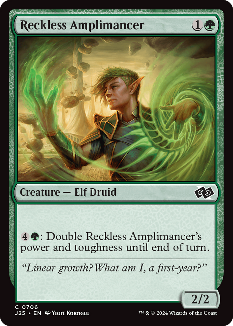 Reckless Amplimancer [Foundations Jumpstart] | Card Merchant Takapuna