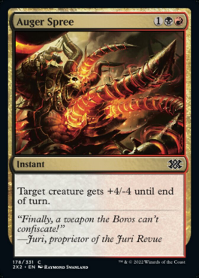 Auger Spree [Double Masters 2022] | Card Merchant Takapuna