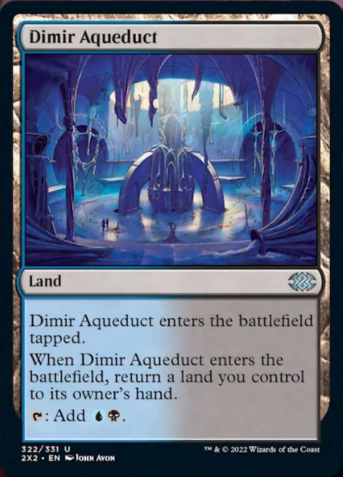Dimir Aqueduct [Double Masters 2022] | Card Merchant Takapuna
