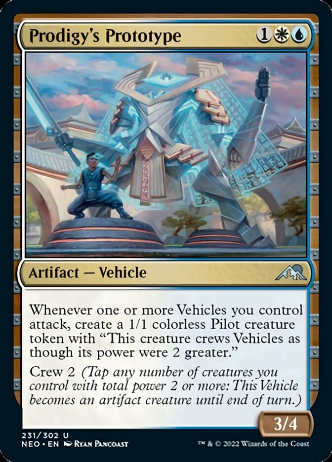 Prodigy's Prototype [Kamigawa: Neon Dynasty] | Card Merchant Takapuna