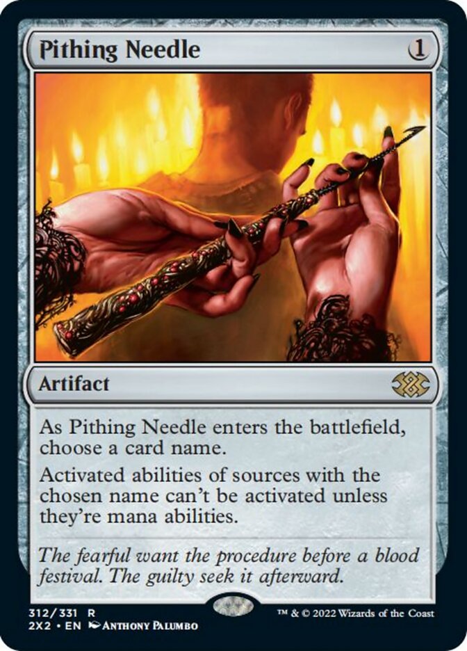 Pithing Needle [Double Masters 2022] | Card Merchant Takapuna