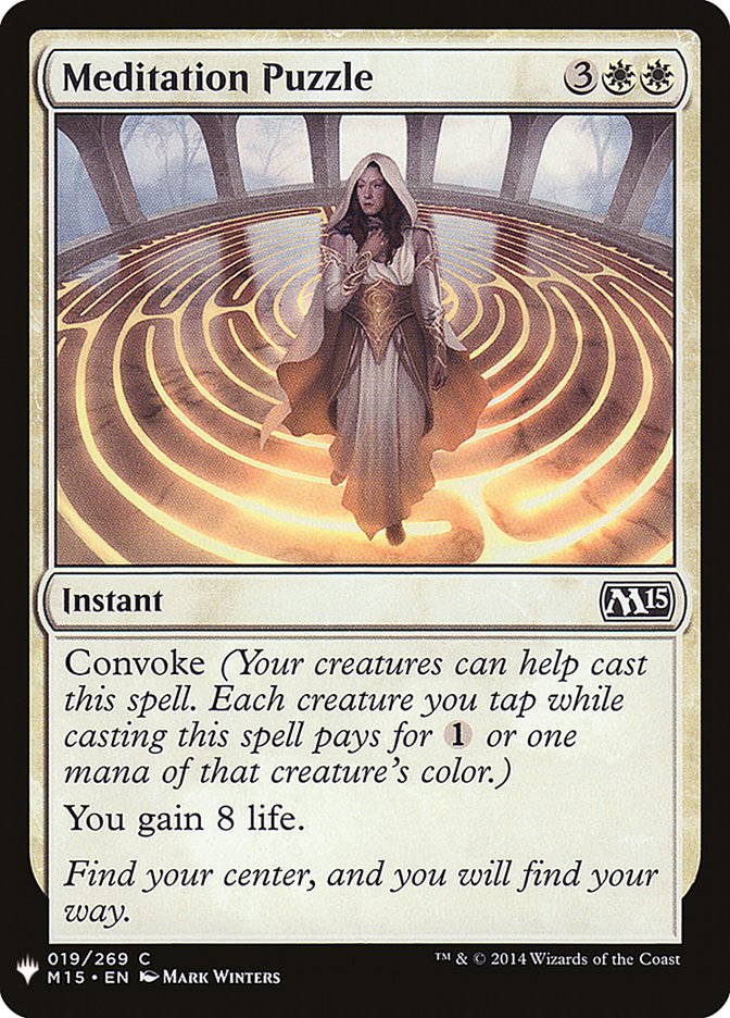 Meditation Puzzle [Mystery Booster] | Card Merchant Takapuna