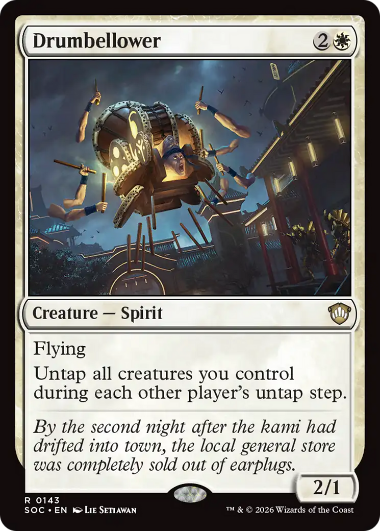 Drumbellower [Secrets of Strixhaven Commander] | Card Merchant Takapuna