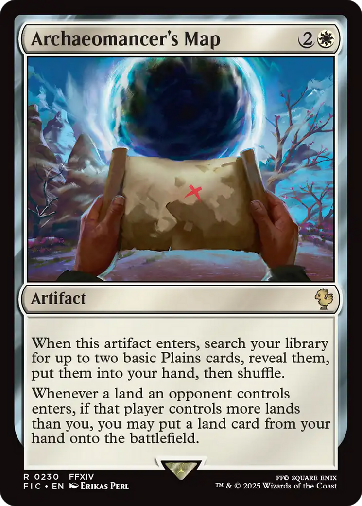 Archaeomancer's Map [FINAL FANTASY Commander] | Card Merchant Takapuna
