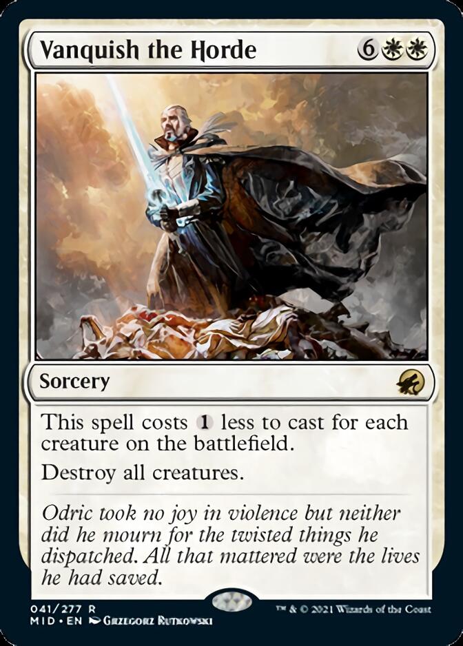Vanquish the Horde [Innistrad: Midnight Hunt] | Card Merchant Takapuna