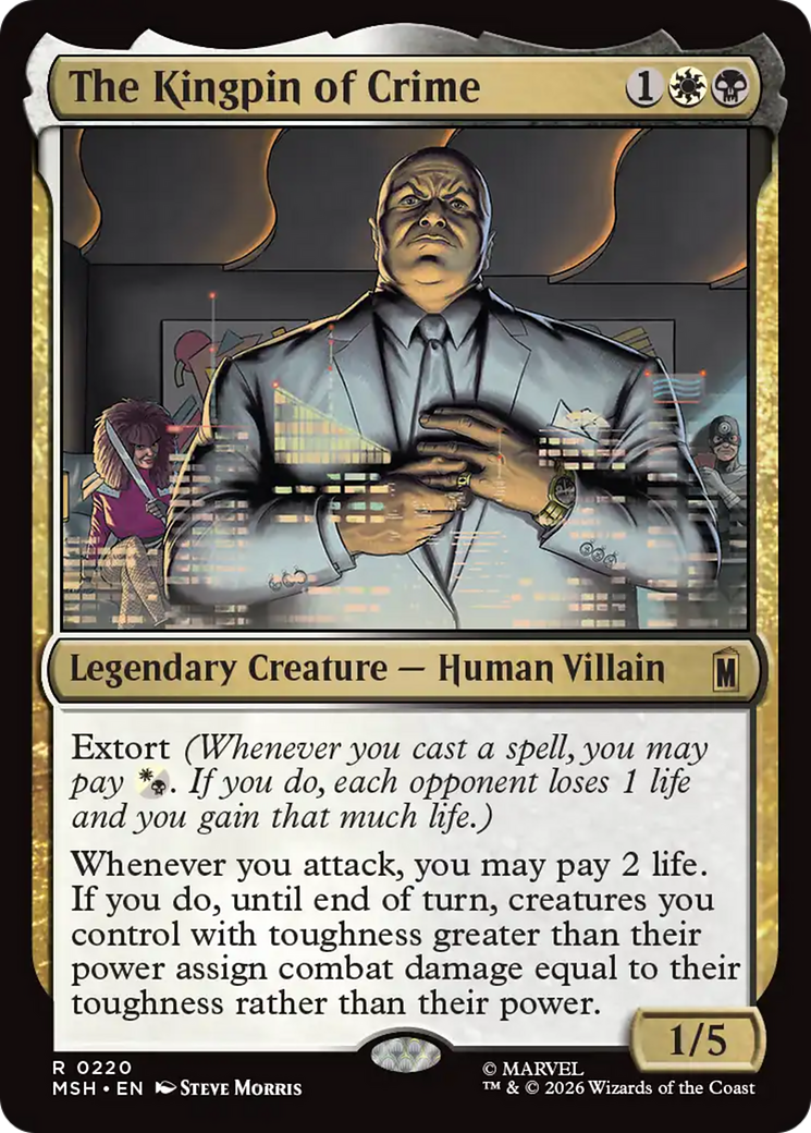 The Kingpin of Crime [Marvel Super Heroes] | Card Merchant Takapuna