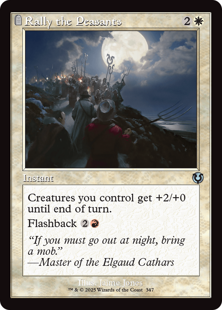 Rally the Peasants (Retro Frame) [Innistrad Remastered] | Card Merchant Takapuna