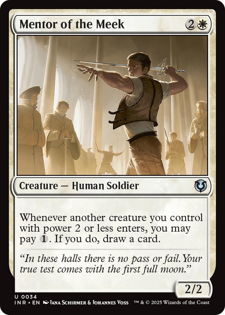 Mentor of the Meek [Innistrad Remastered] | Card Merchant Takapuna