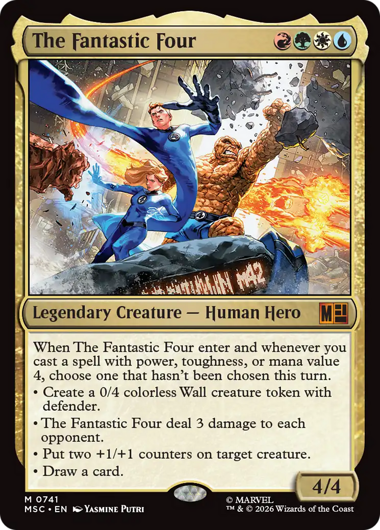 The Fantastic Four [Marvel Super Heroes Commander] | Card Merchant Takapuna