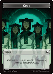 Copy (0002) // Soldier (0011) Double-Sided Token [Avatar: The Last Airbender Tokens] | Card Merchant Takapuna