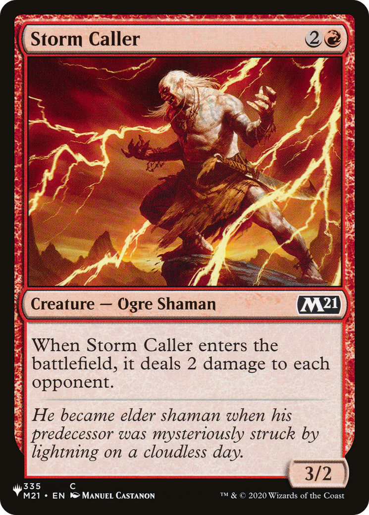 Storm Caller [The List] | Card Merchant Takapuna