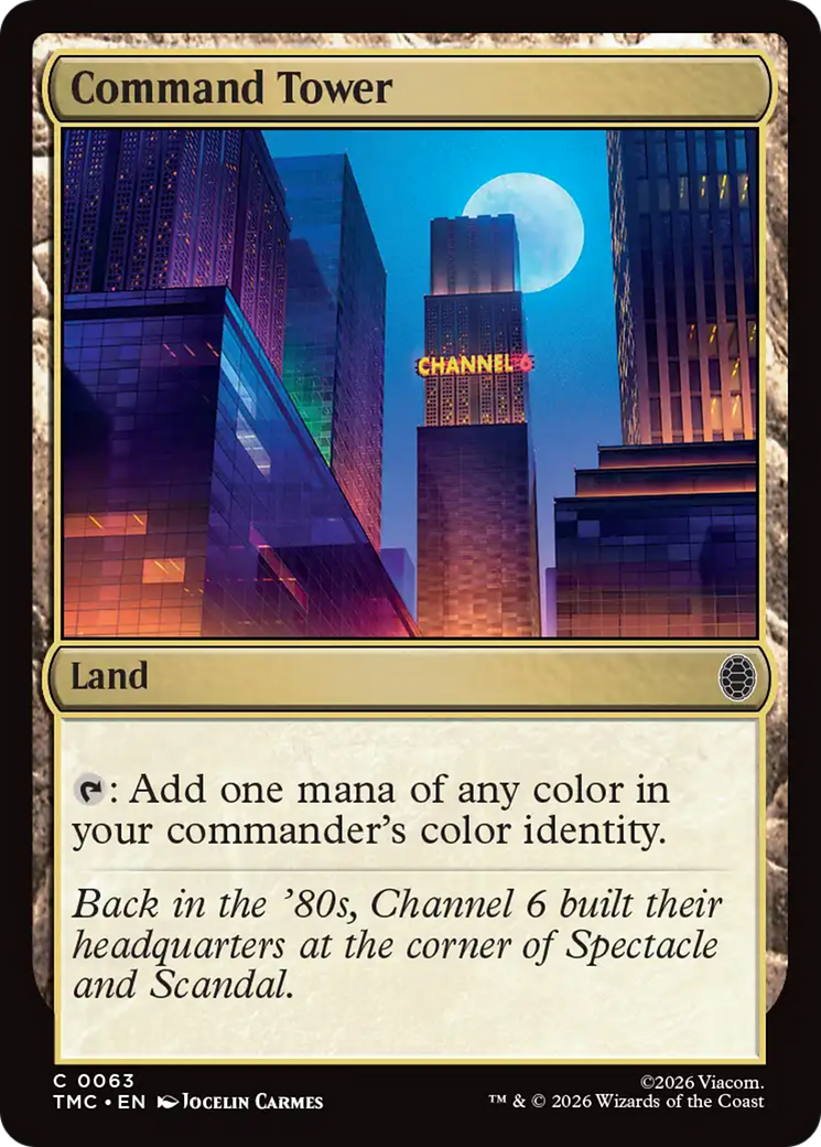 Command Tower [Teenage Mutant Ninja Turtles Commander] | Card Merchant Takapuna
