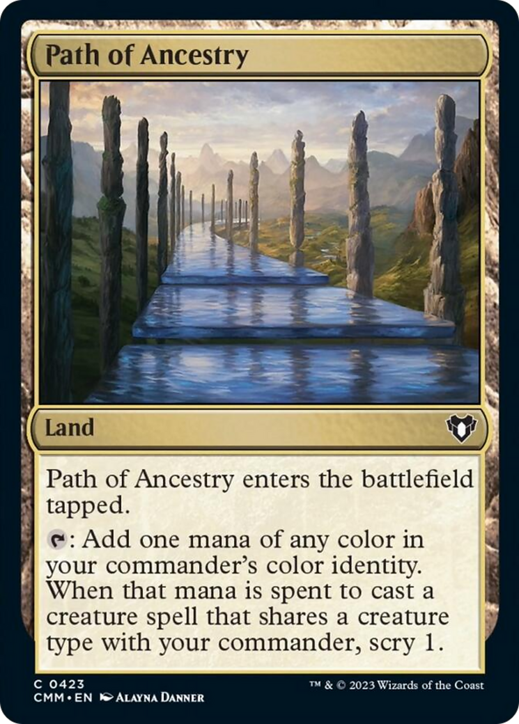 Path of Ancestry [Commander Masters] | Card Merchant Takapuna