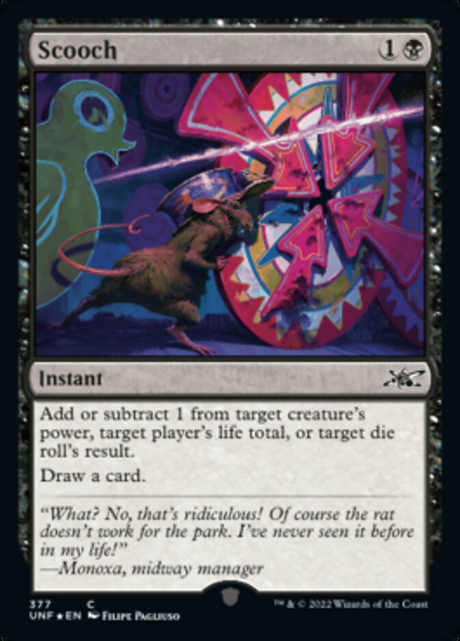 Scooch (Galaxy Foil) [Unfinity] | Card Merchant Takapuna