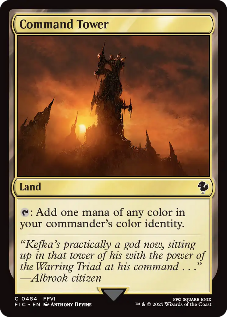 Command Tower (0484) [FINAL FANTASY Commander] | Card Merchant Takapuna