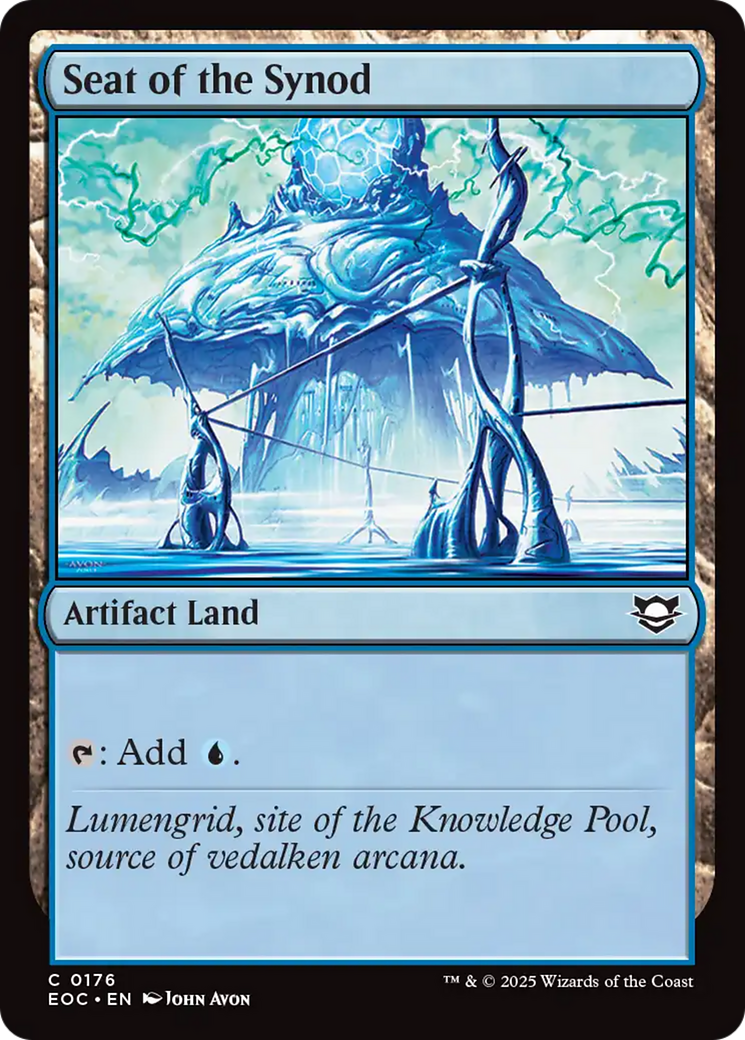Seat of the Synod [Edge of Eternities Commander] | Card Merchant Takapuna