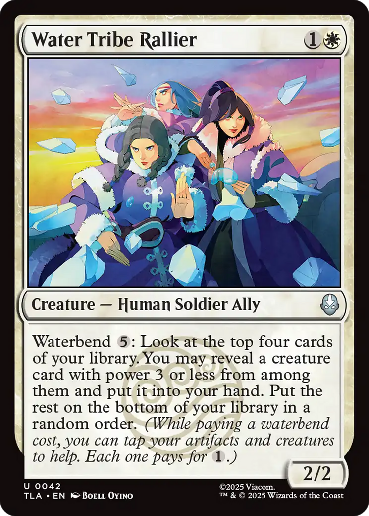 Water Tribe Rallier [Avatar: The Last Airbender] | Card Merchant Takapuna