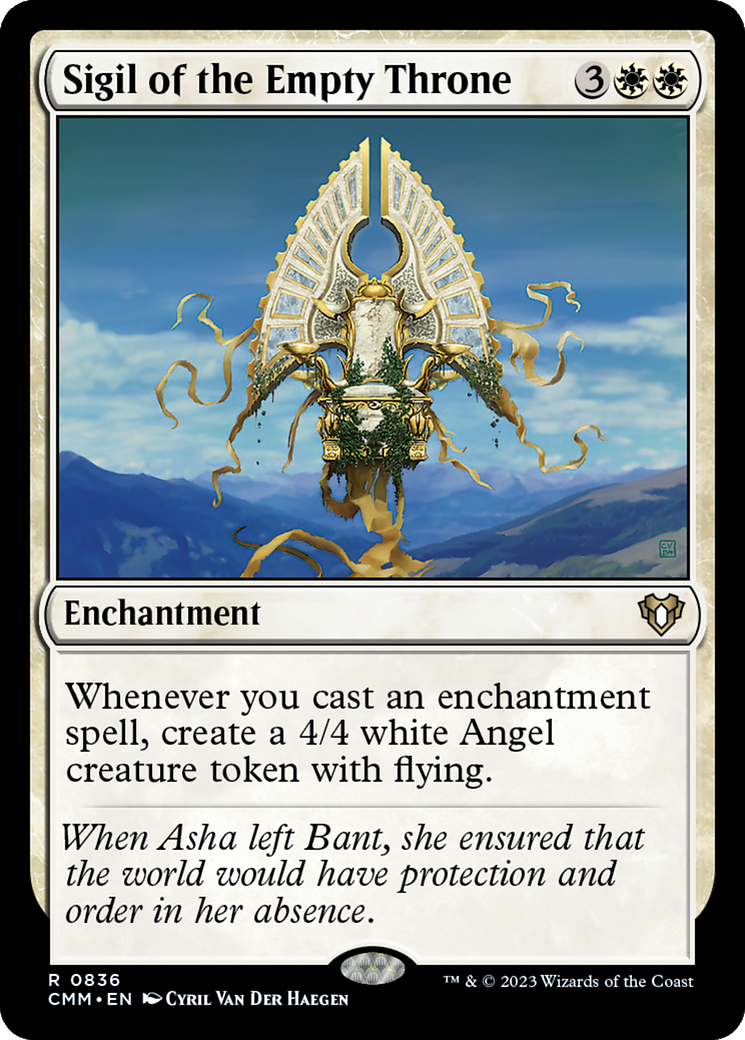 Sigil of the Empty Throne [Commander Masters] | Card Merchant Takapuna